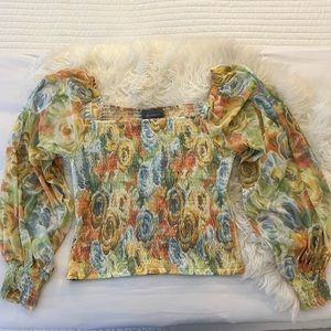 NWOT Anthropologie Rouen Blouse